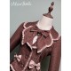 Alice Girl Bear Chocolate Jacket(2nd Pre-Order/2 Colours/Full Payment Without Shipping)